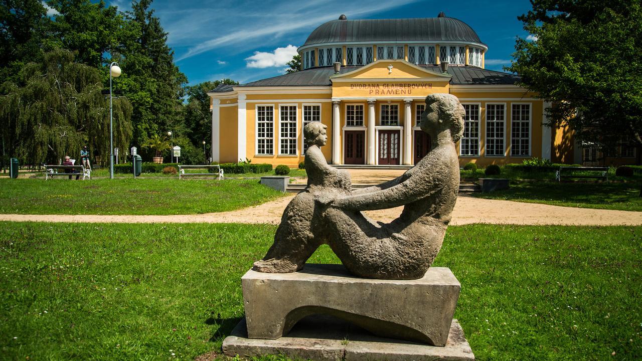 Apartment Pension Stark Františkovy Lázně Esterno foto